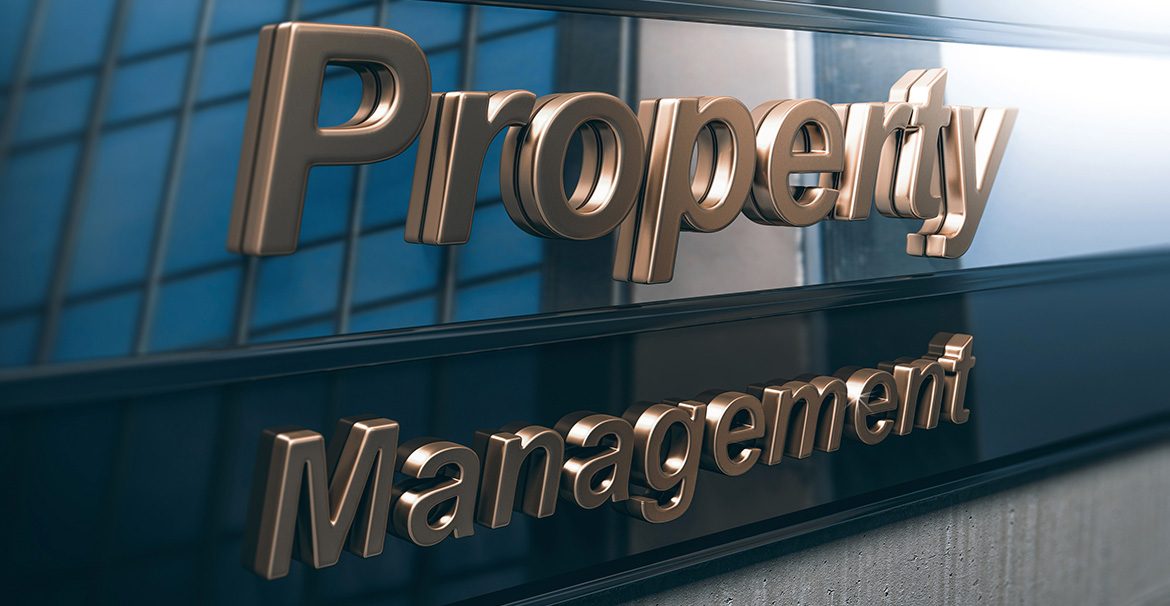 3D illustration of property management company facade